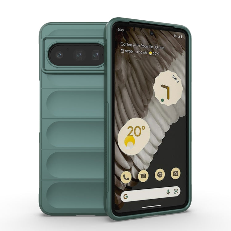 Magic Shield TPU + Flannel Phone Case, For Google Pixel 9 5G Global, For Google Pixel 8 Pro 5G