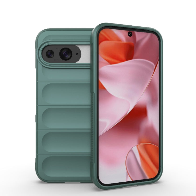 Magic Shield TPU + Flannel Phone Case, For Google Pixel 9 Pro XL 5G, For Google Pixel 9 Pro 5G