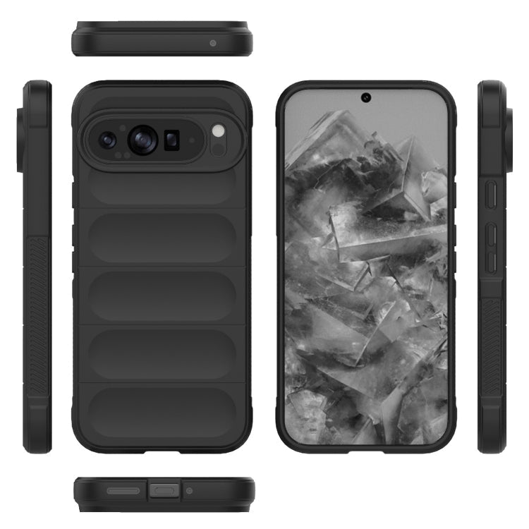 Magic Shield TPU + Flannel Phone Case, For Google Pixel 9 Pro XL 5G, For Google Pixel 9 Pro 5G
