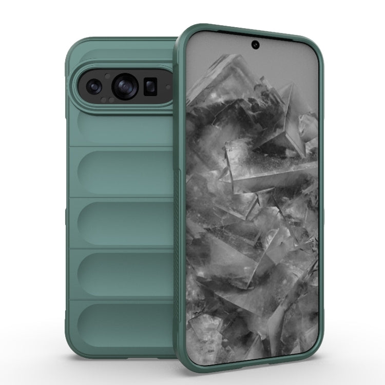 Magic Shield TPU + Flannel Phone Case, For Google Pixel 9 Pro XL 5G, For Google Pixel 9 Pro 5G
