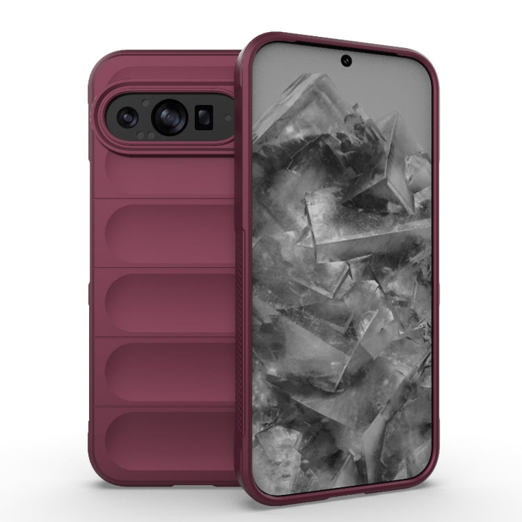 Magic Shield TPU + Flannel Phone Case, For Google Pixel 9 Pro XL 5G, For Google Pixel 9 Pro 5G