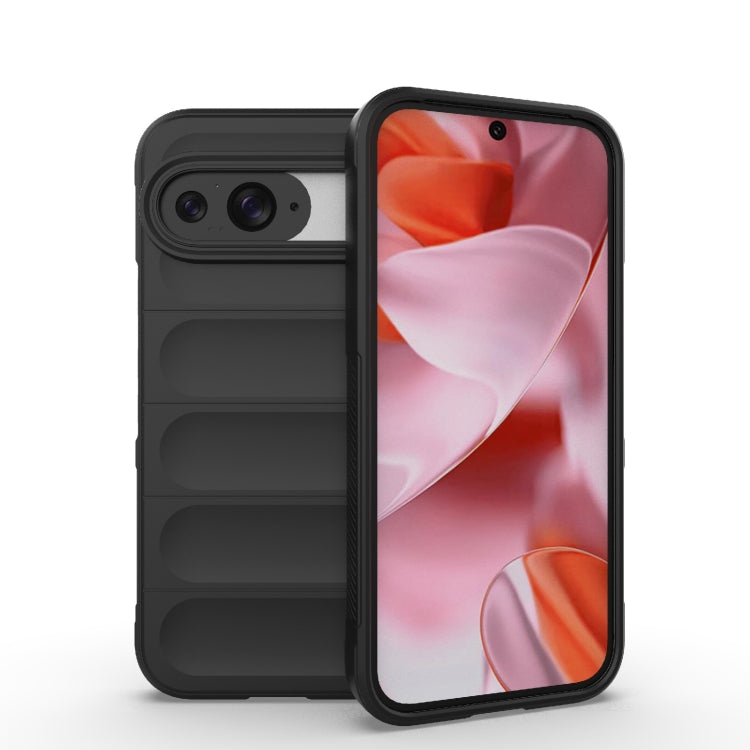 Magic Shield TPU + Flannel Phone Case, For Google Pixel 9 5G Global, For Google Pixel 8 Pro 5G