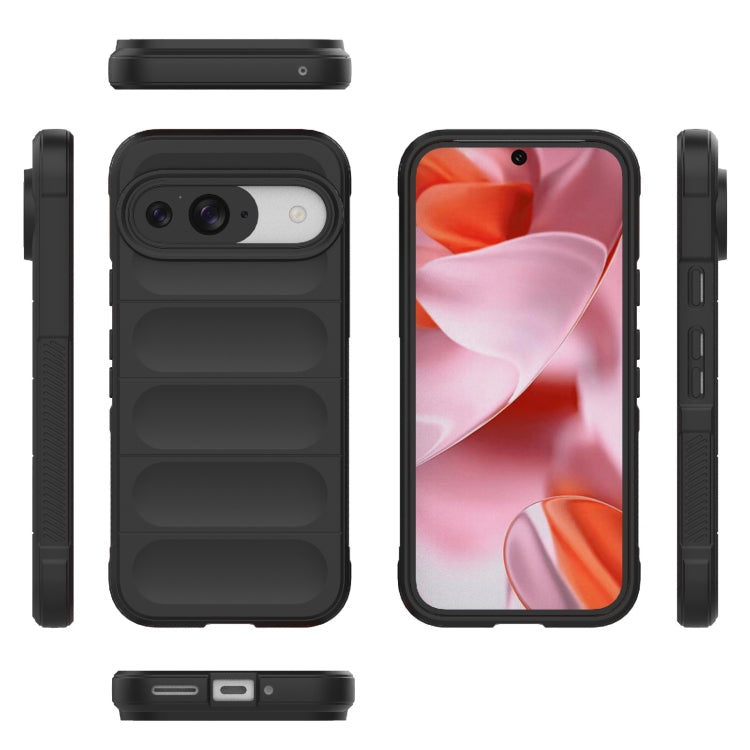 Magic Shield TPU + Flannel Phone Case, For Google Pixel 9 5G Global, For Google Pixel 8 Pro 5G