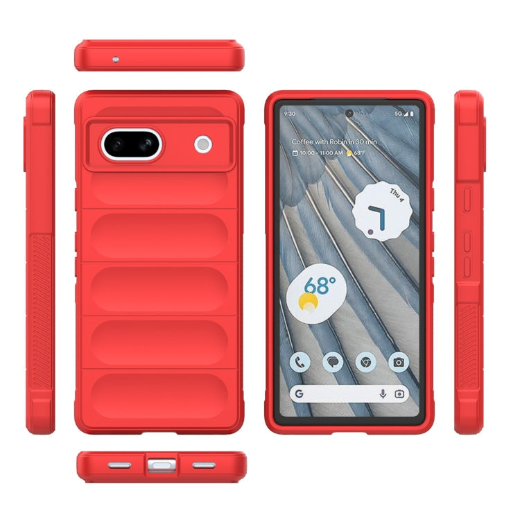 Magic Shield TPU + Flannel Phone Case, For Google Pixel 9 5G Global, For Google Pixel 8 Pro 5G
