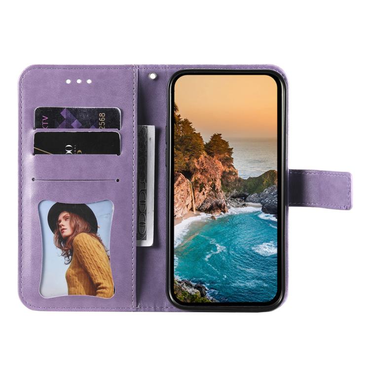 Seven-petal Flowers Embossing Leather Phone Case, For Huawei Enjoy 80, For Huawei nova 13 Pro, For Huawei nova 13 / nova 12, For Huawei Enjoy 70 Pro