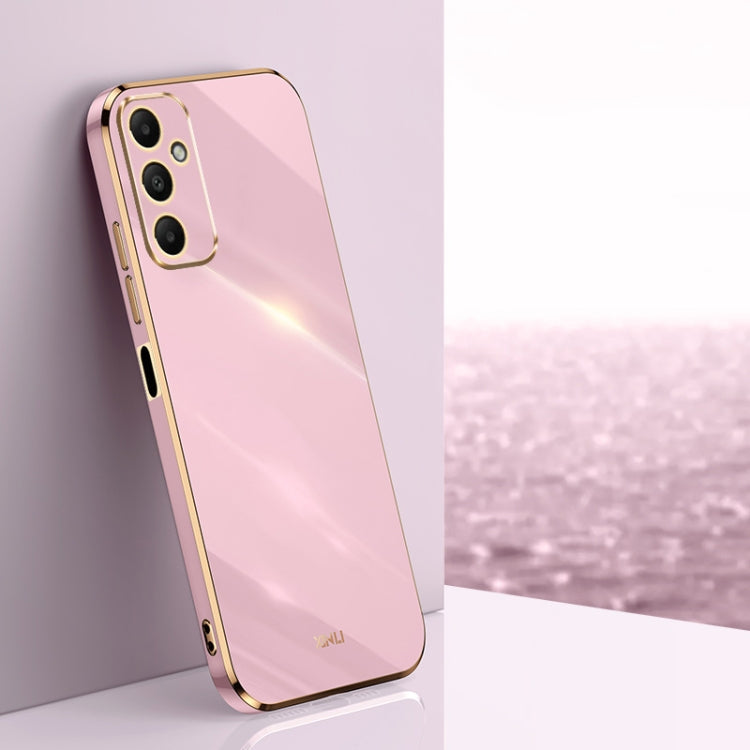 XINLI Straight Edge 6D Electroplate TPU Phone Case, For Samsung Galaxy A05, For Samsung Galaxy A05s, For Samsung Galaxy M34 5G