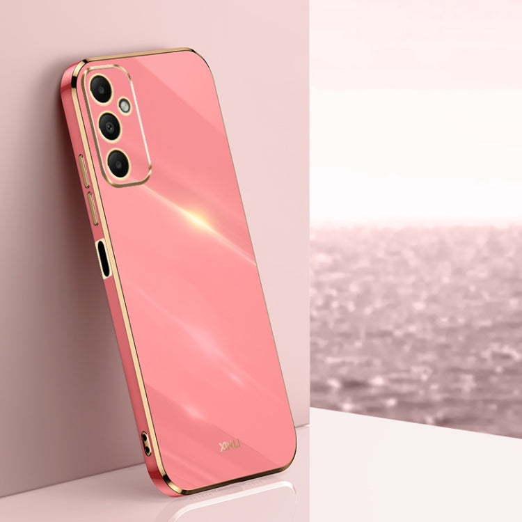 XINLI Straight Edge 6D Electroplate TPU Phone Case, For Samsung Galaxy A05, For Samsung Galaxy A05s, For Samsung Galaxy M34 5G
