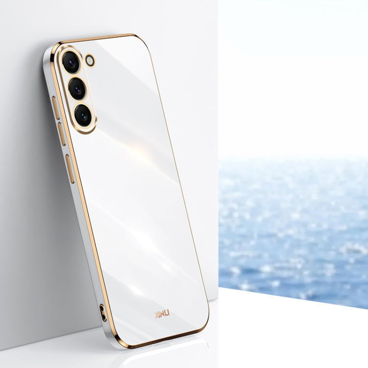 XINLI Straight Edge 6D Electroplate TPU Phone Case, For Samsung Galaxy S24+ 5G, For Samsung Galaxy S24 5G, For Samsung Galaxy A15