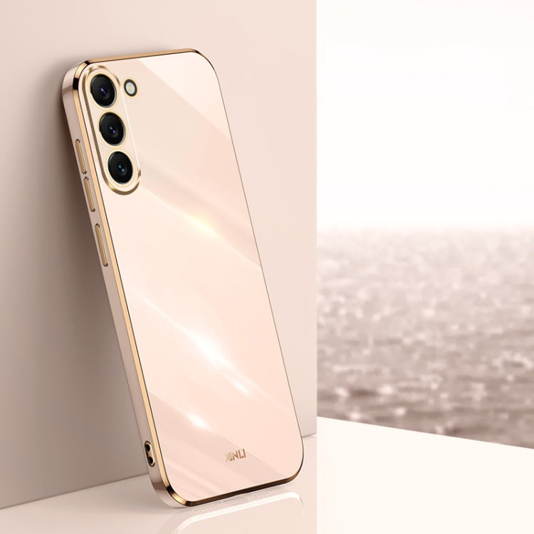 XINLI Straight Edge 6D Electroplate TPU Phone Case, For Samsung Galaxy S24+ 5G, For Samsung Galaxy S24 5G, For Samsung Galaxy A15