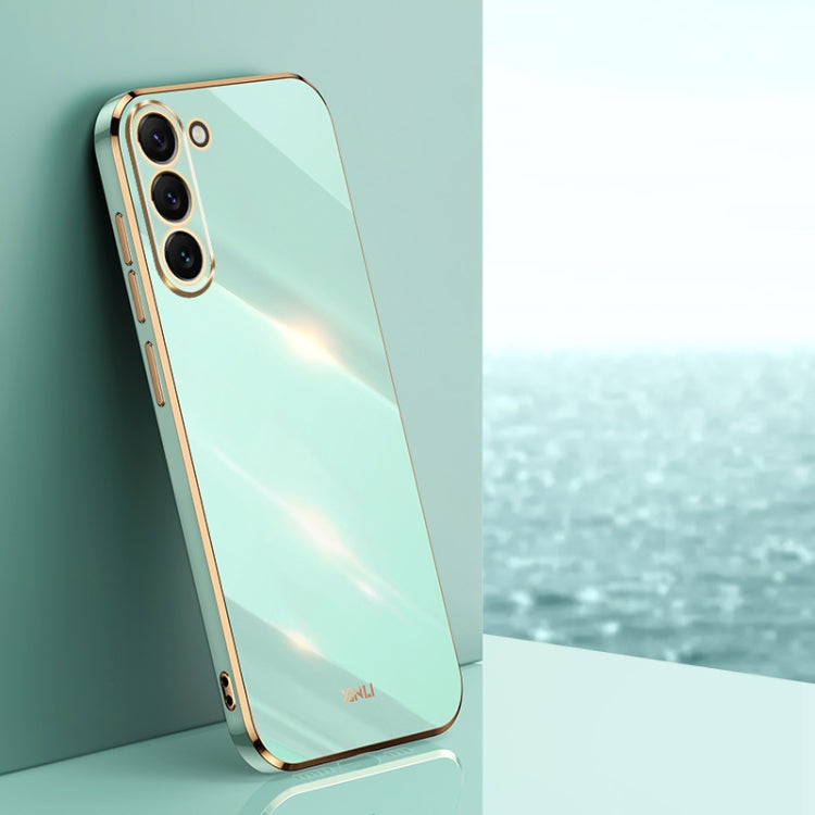 XINLI Straight Edge 6D Electroplate TPU Phone Case, For Samsung Galaxy S24+ 5G, For Samsung Galaxy S24 5G, For Samsung Galaxy A15