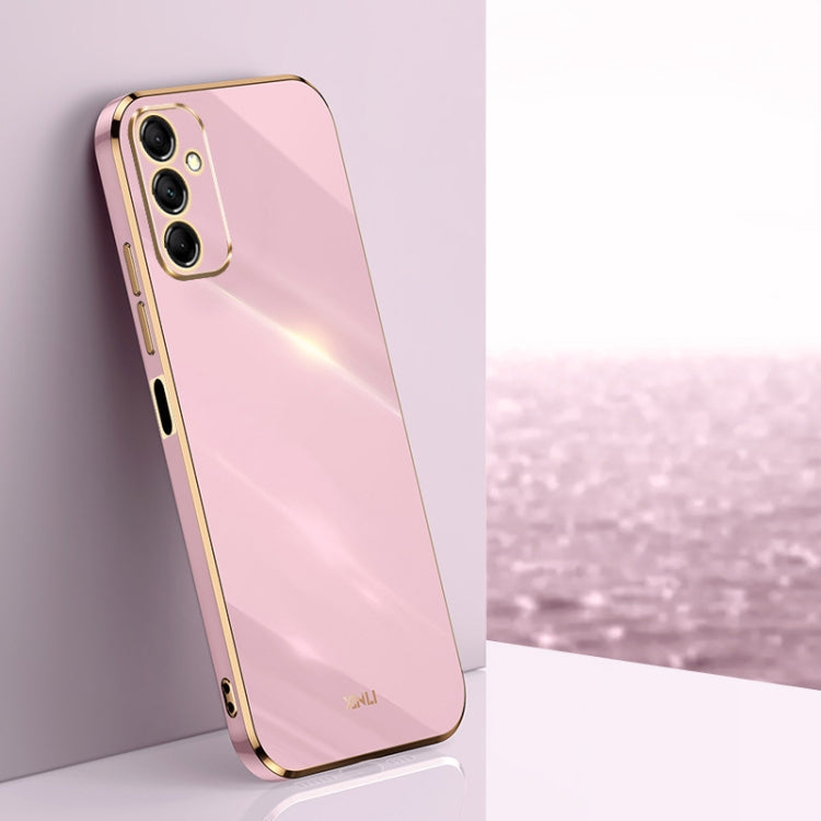 XINLI Straight Edge 6D Electroplate TPU Phone Case, For Samsung Galaxy S24+ 5G, For Samsung Galaxy S24 5G, For Samsung Galaxy A15