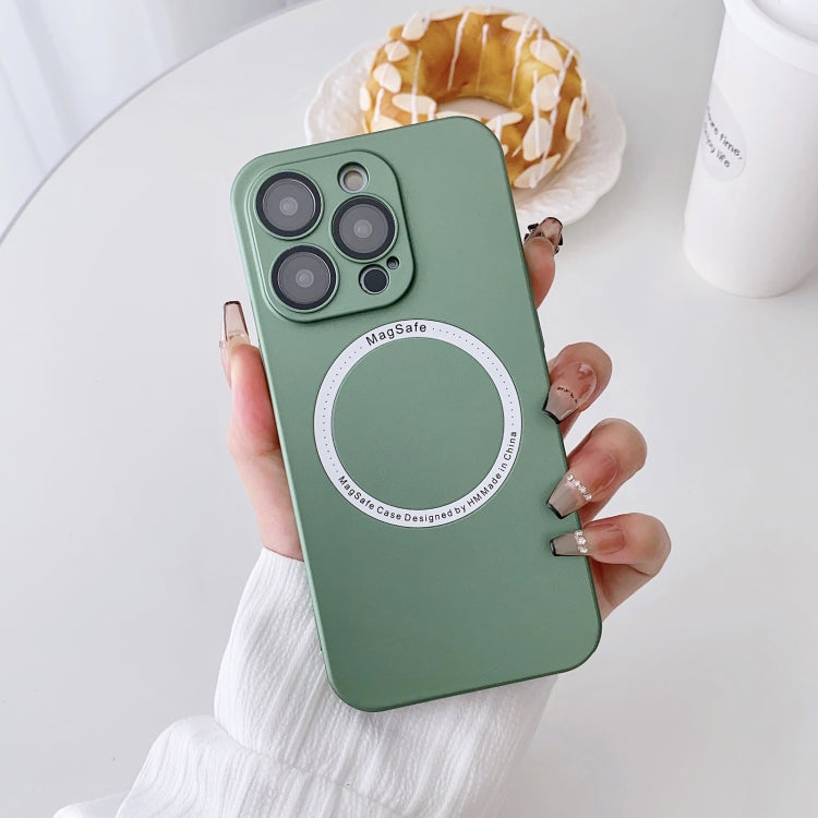 Magsafe Magnetic PC Shockproof Phone Case With Camera Lens, For iPhone 11, For iPhone 11 Pro Max, For iPhone 12 Pro Max