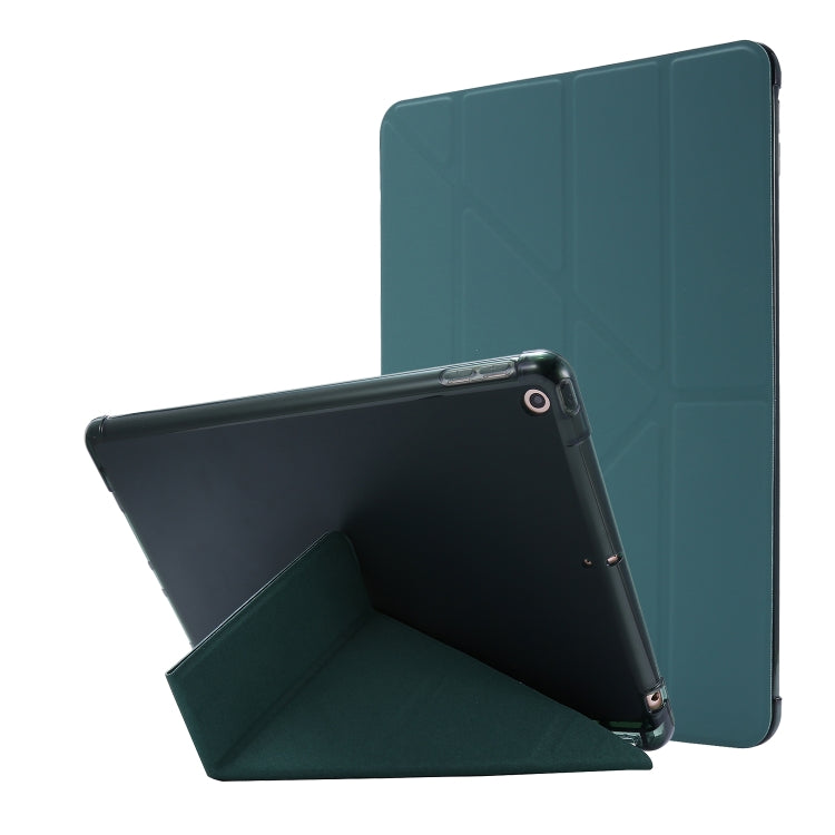 Airbag Deformation Horizontal Flip Leather Case with Holder & Pen Holder, For iPad 10.2 2021 / 2020 / 2019, For iPad Mini (2019), For iPad Mini 4