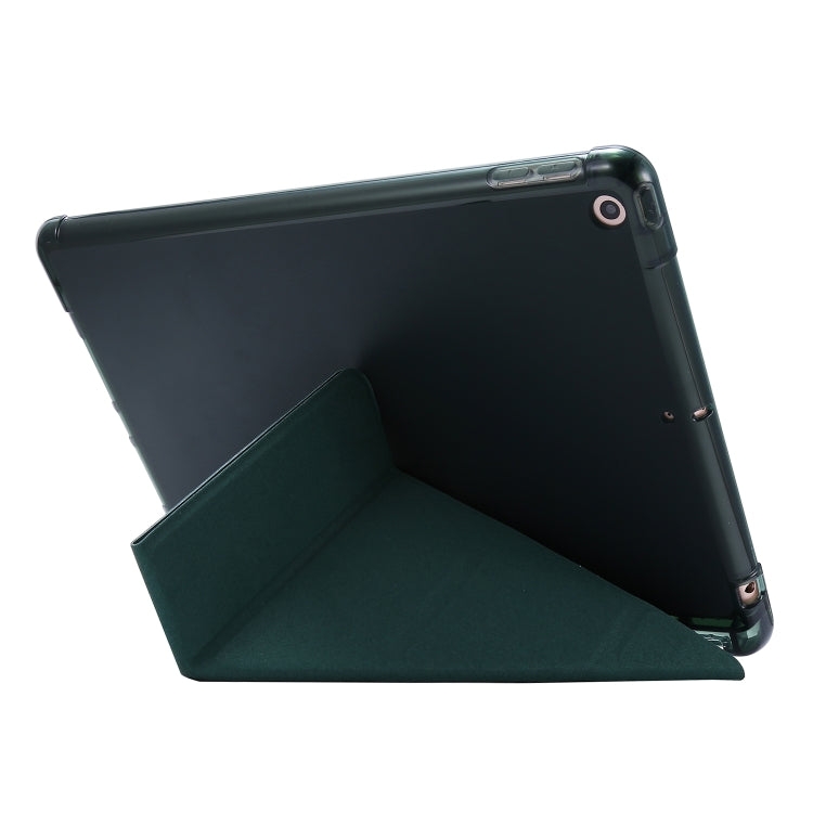 Airbag Deformation Horizontal Flip Leather Case with Holder & Pen Holder, For iPad 10.2 2021 / 2020 / 2019, For iPad Mini (2019), For iPad Mini 4
