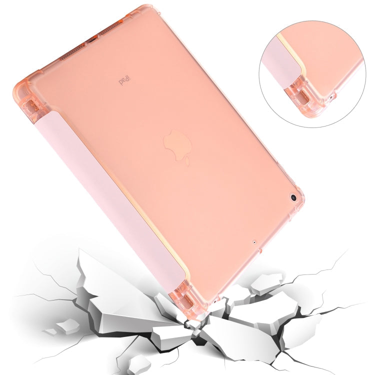 Airbag Deformation Horizontal Flip Leather Case with Holder & Pen Holder, For iPad 10.2 2021 / 2020 / 2019, For iPad Mini (2019), For iPad Mini 4