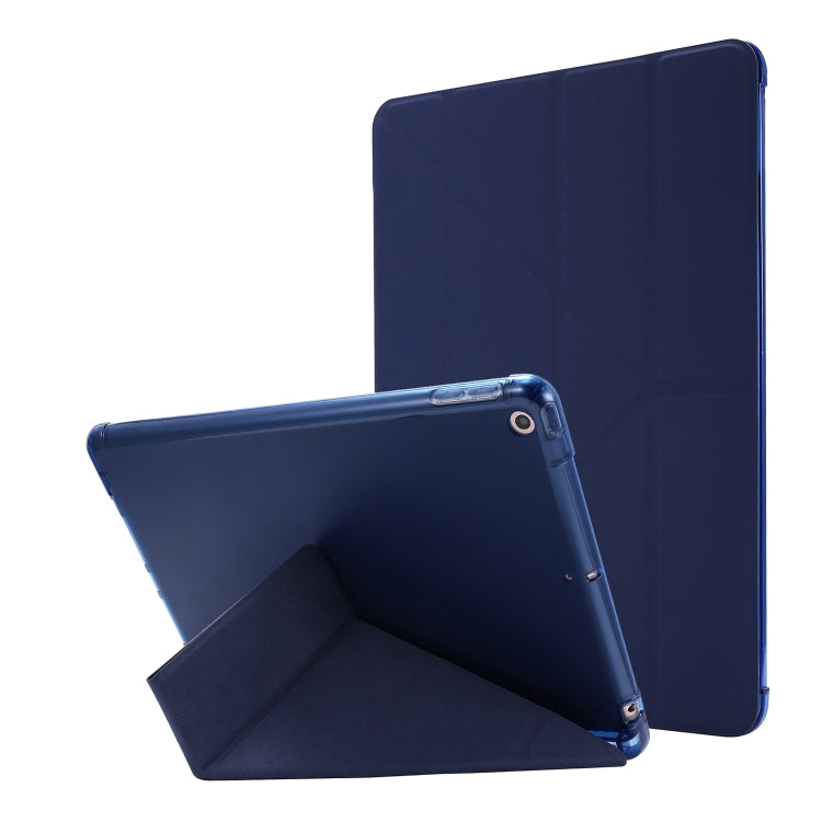 Airbag Deformation Horizontal Flip Leather Case with Holder & Pen Holder, For iPad 10.2 2021 / 2020 / 2019, For iPad Mini (2019), For iPad Mini 4