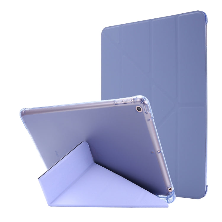 Airbag Deformation Horizontal Flip Leather Case with Holder & Pen Holder, For iPad 10.2 2021 / 2020 / 2019, For iPad Mini (2019), For iPad Mini 4