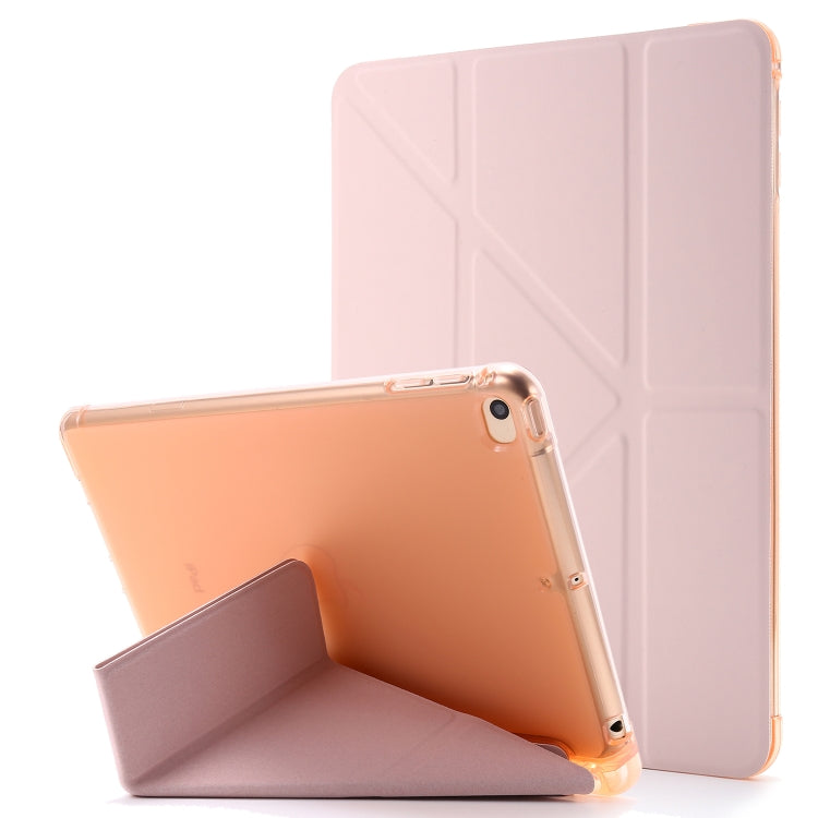 Airbag Deformation Horizontal Flip Leather Case with Holder & Pen Holder, For iPad 10.2 2021 / 2020 / 2019, For iPad Mini (2019), For iPad Mini 4