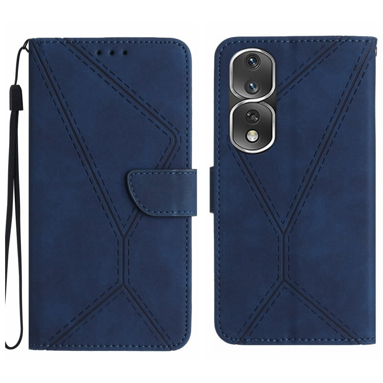 Stitching Embossed Leather Phone Case, For Honor 80, For Honor 80 Pro, For Honor X5 4G, For Honor X9a 5G /Magic5 Lite