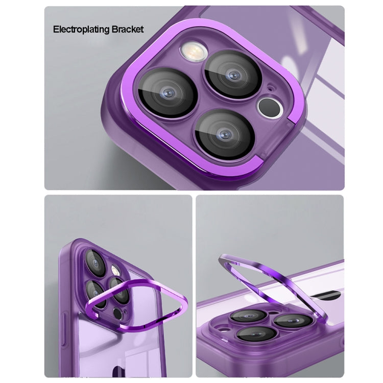 Invisible Lens Bracket Matte Transparent MagSafe Phone Case, For iPhone 15 Pro Max, For iPhone 14 Pro Max, For iPhone 15 Pro, For iPhone 15 Plus, For iPhone 12 Pro Max, For iPhone 14 Plus, For iPhone 13 Pro Max