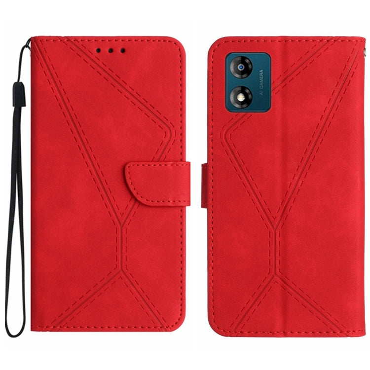 Stitching Embossed Leather Phone Case, For Moto G53 5G / G23 / G13 4G, For Motorola Moto E13 4G, For Motorola Moto G73 5G, For Motorola Moto G 5G 2023