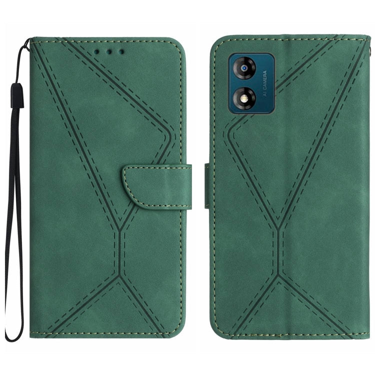 Stitching Embossed Leather Phone Case, For Moto G53 5G / G23 / G13 4G, For Motorola Moto E13 4G, For Motorola Moto G73 5G, For Motorola Moto G 5G 2023