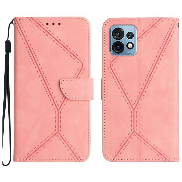 Stitching Embossed Leather Phone Case, For Motorola Edge 40, For Motorola Moto G Power 2023, For Motorola Moto G Stylus 5G 2023, For Motorola Edge 40 Pro 5G