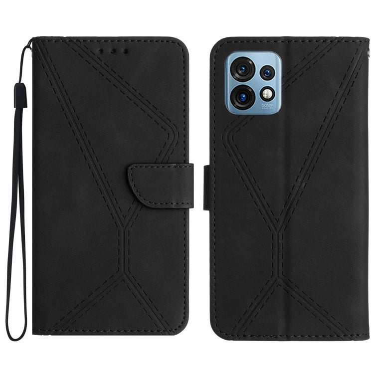 Stitching Embossed Leather Phone Case, For Motorola Edge 40, For Motorola Moto G Power 2023, For Motorola Moto G Stylus 5G 2023, For Motorola Edge 40 Pro 5G