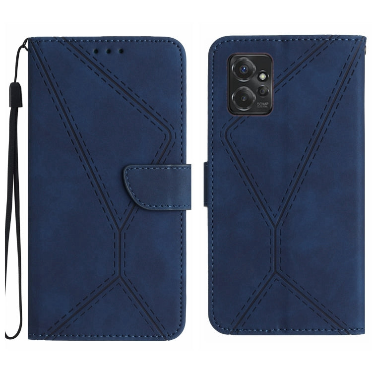 Stitching Embossed Leather Phone Case, For Motorola Edge 40, For Motorola Moto G Power 2023, For Motorola Moto G Stylus 5G 2023, For Motorola Edge 40 Pro 5G