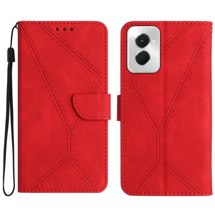 Stitching Embossed Leather Phone Case, For Motorola Moto G34 5G, For Motorola Moto G Play 4G 2024, For Motorola Moto G Play 5G 2024, For Motorola Moto G Power 5G 2024