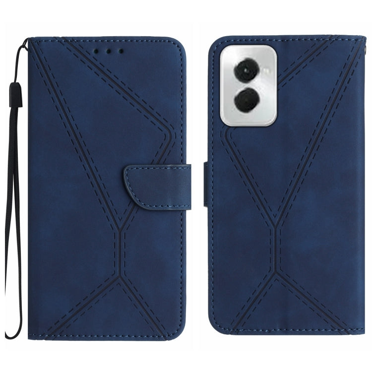 Stitching Embossed Leather Phone Case, For Motorola Moto G34 5G, For Motorola Moto G Play 4G 2024, For Motorola Moto G Play 5G 2024, For Motorola Moto G Power 5G 2024