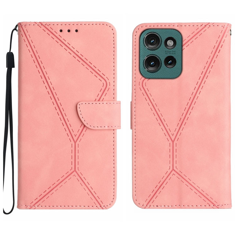 Stitching Embossed Leather Phone Case, For Motorola Moto G Stylus 5G 2025, For Motorola Moto G05, For Motorola Moto G15, For Motorola Moto G 5G 2025