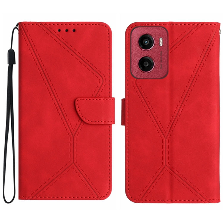 Stitching Embossed Leather Phone Case, For Motorola Moto G Stylus 5G 2025, For Motorola Moto G05, For Motorola Moto G15, For Motorola Moto G 5G 2025