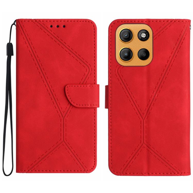 Stitching Embossed Leather Phone Case, For Motorola Moto G Stylus 5G 2025, For Motorola Moto G05, For Motorola Moto G15, For Motorola Moto G 5G 2025