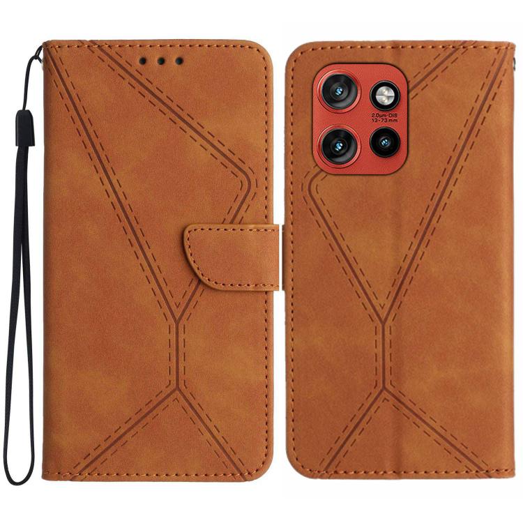 Stitching Embossed Leather Phone Case, For Motorola Moto G67 Power 5G, For Motorola Edge 70 5G Global, For Motorola Edge 60 Neo 5G, For Motorola Moto G06 4G