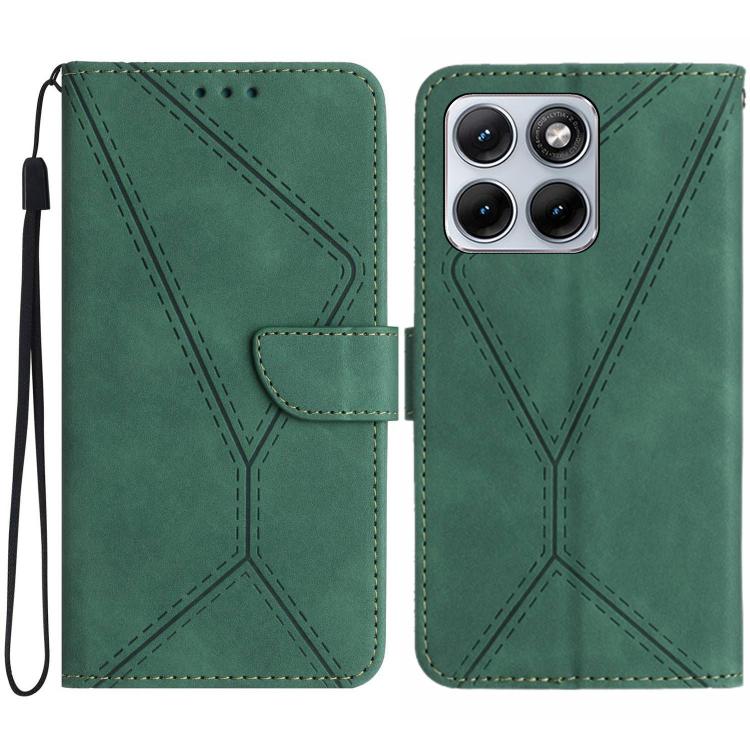Stitching Embossed Leather Phone Case, For Motorola Moto G37 5G, For Motorola Edge 70 Pro 5G, For Motorola Edge 70 Fusion 5G, For Motorola Moto G67 5G / G77 5G
