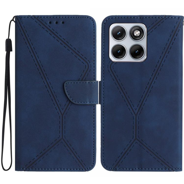 Stitching Embossed Leather Phone Case, For Motorola Moto G37 5G, For Motorola Edge 70 Pro 5G, For Motorola Edge 70 Fusion 5G, For Motorola Moto G67 5G / G77 5G