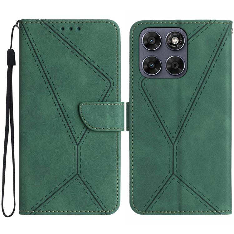 Stitching Embossed Leather Phone Case, For Motorola Moto G37 5G, For Motorola Edge 70 Pro 5G, For Motorola Edge 70 Fusion 5G, For Motorola Moto G67 5G / G77 5G