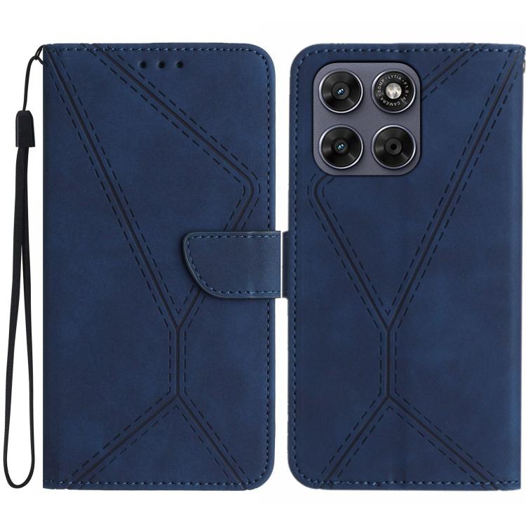 Stitching Embossed Leather Phone Case, For Motorola Moto G37 5G, For Motorola Edge 70 Pro 5G, For Motorola Edge 70 Fusion 5G, For Motorola Moto G67 5G / G77 5G