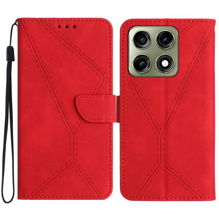 Stitching Embossed Leather Phone Case, For Motorola Moto G37 5G, For Motorola Edge 70 Pro 5G, For Motorola Edge 70 Fusion 5G, For Motorola Moto G67 5G / G77 5G