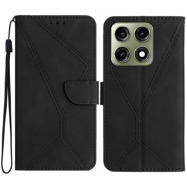 Stitching Embossed Leather Phone Case, For Motorola Moto G37 5G, For Motorola Edge 70 Pro 5G, For Motorola Edge 70 Fusion 5G, For Motorola Moto G67 5G / G77 5G
