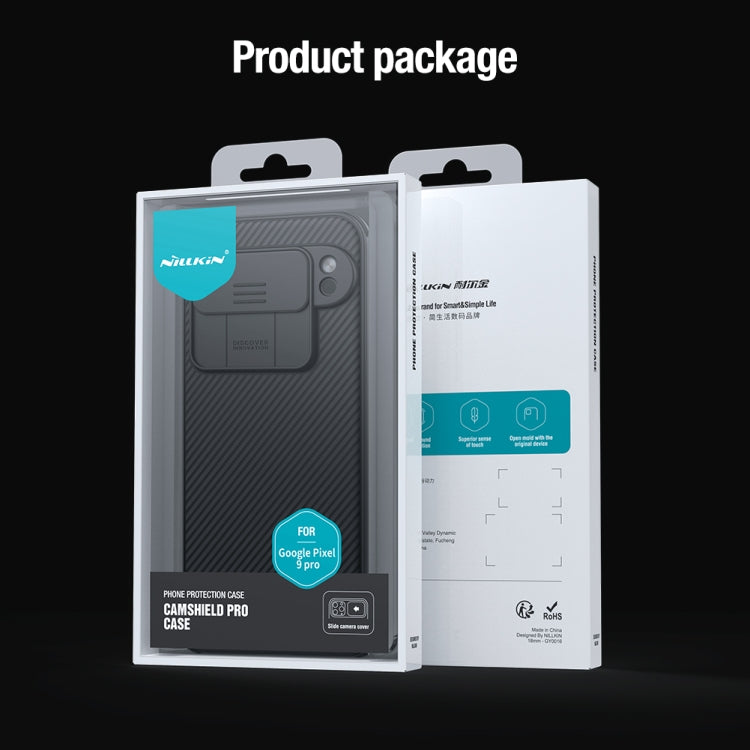 NILLKIN CamShield Pro PC Phone Case, For Google Pixel 9 Pro, For Google Pixel 8 Pro, For Google Pixel 8