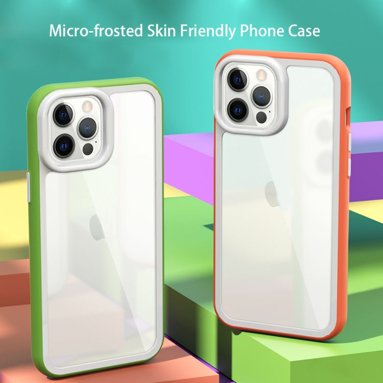 Color Frame 2 in 1 Hollow Cooling Phone Case, For iPhone 14 Pro Max, For iPhone 13