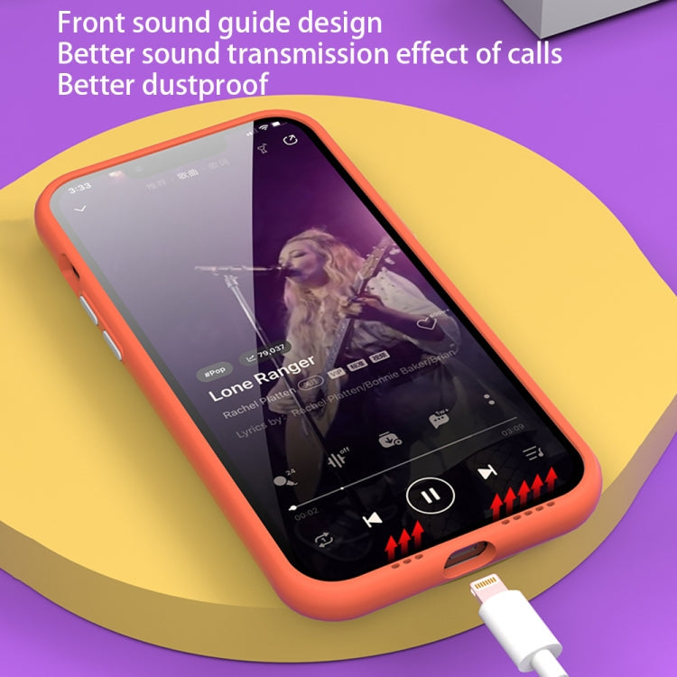 Color Frame 2 in 1 Hollow Cooling Phone Case, For iPhone 12, For iPhone 12 Pro