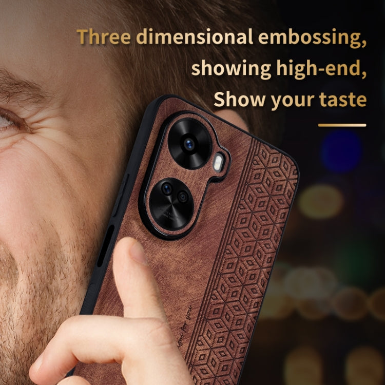 AZNS 3D Embossed Skin Feel Phone Case, For Huawei nova 11 SE, For Huawei nova 12 Pro, For Huawei nova 12, For Huawei Mate 60 RS Ultimate