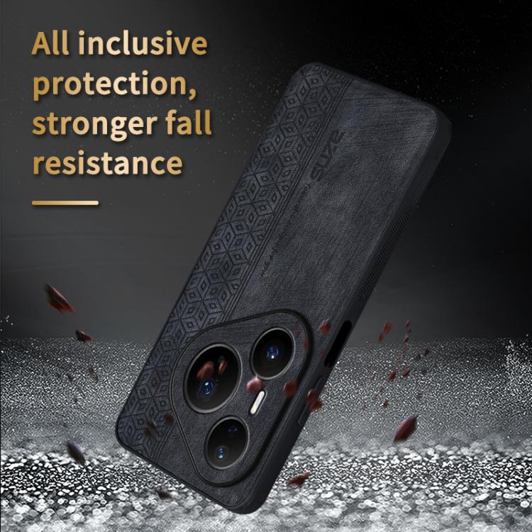 AZNS 3D Embossed Skin Feel Phone Case, For Huawei Pura 80 Ultra 5G, For Huawei Pura 80 Pro 5G, For Huawei Pura 80 5G, For Huawei Enjoy 70X / Maimang 30