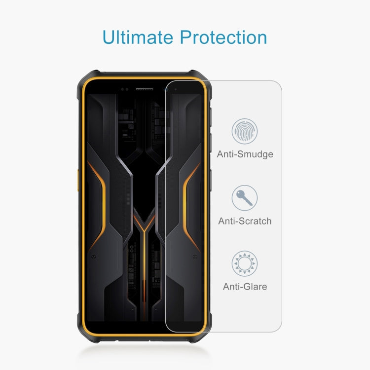 10pcs 0.26mm 9H 2.5D Tempered Glass Film, For Ulefone Armor X12 Pro, For Ulefone Armor 22, For Ulefone Power Armor X11, For Ulefone Note 15