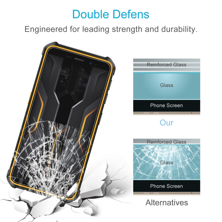 10pcs 0.26mm 9H 2.5D Tempered Glass Film, For Ulefone Armor X12 Pro, For Ulefone Armor 22, For Ulefone Power Armor X11, For Ulefone Note 15