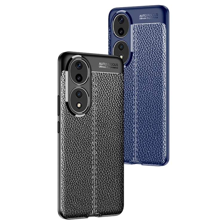 Litchi Texture Shockproof TPU Phone Case, For Honor 90