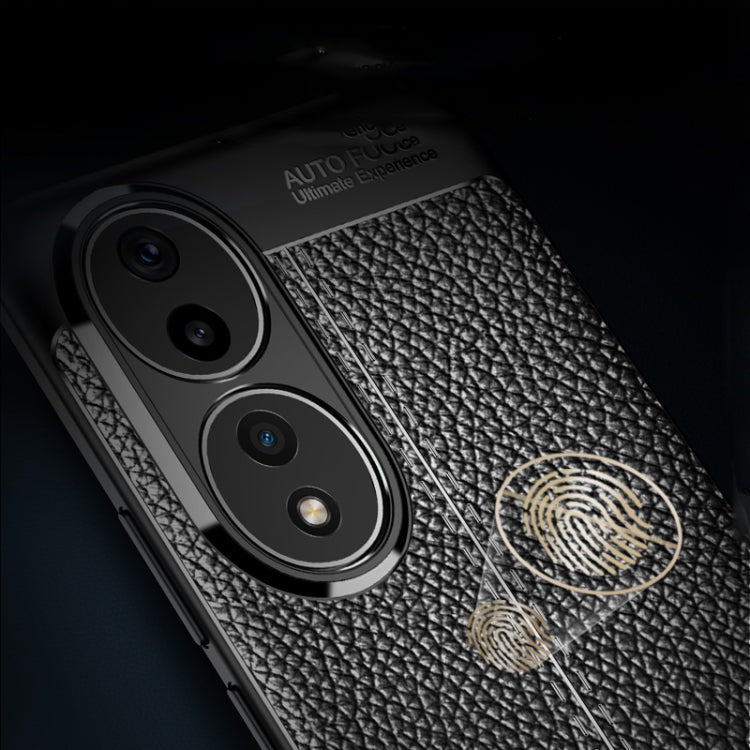 Litchi Texture Shockproof TPU Phone Case, For Honor 90